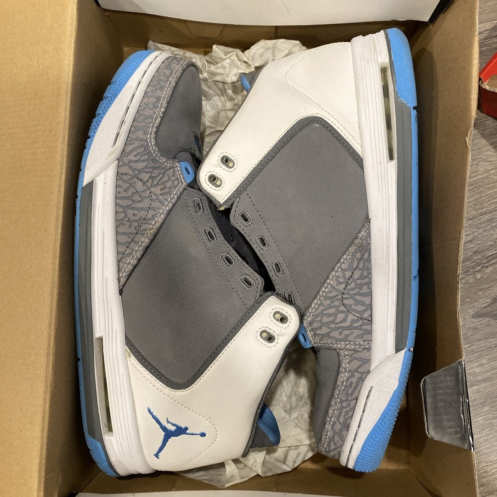 Size 9.5 -‎ Jordan As You Go Cool Grey University Blue